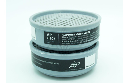 Filtro Carbón Activado Ap D101 Vapores Orgánicos 4 Pares
