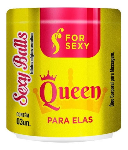 For Sexy Queen P/ Elas Bolinha Explosiva Excitante Feminino