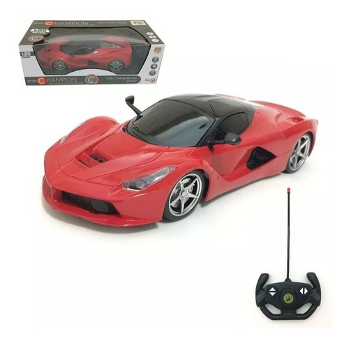 Imagem 6 de 7 de Carrinho De Controle Remoto Ferrari Bateria Recarregável