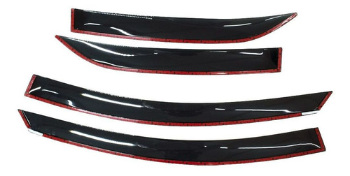 Defletor Chuva Fiat Grand Siena 2012 A 2020 Calha 4 Portas