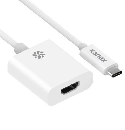 Imagen 2 de 5 de Kanex Adaptador Usb C A Hdmi 4k Blanco - Phone Store
