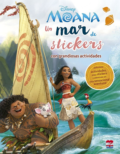 Moana. Un Mar De Stickers Con Grandiosas Actividades - Edici