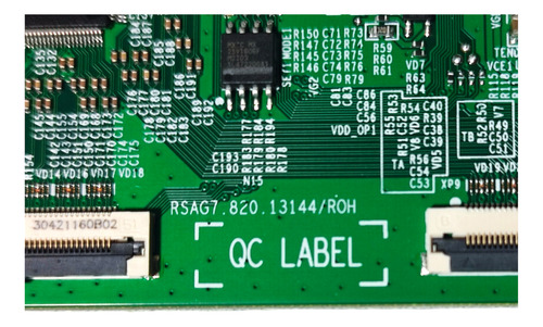 T-con Hisense 55u8k / Rsag7.820.13144/roh
