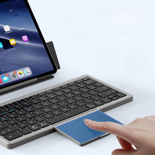 Teclado Bluetooth Táctil Portátil Tableta Universal