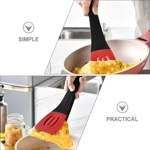 Pinzas Para Asar Pescado Frito, Espátula Y Comida