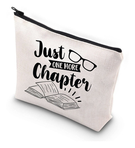 Generic Just One More Chapter Book Lover Bolsa De Cosmã...