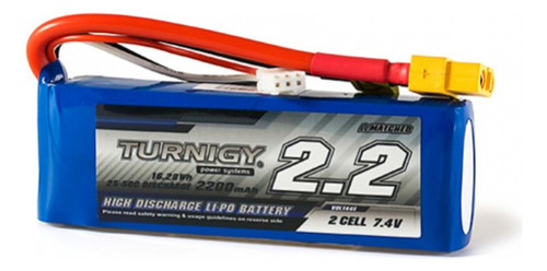 Batería Lipo 2s 7,4v 2200mah Turnigy 25-50c