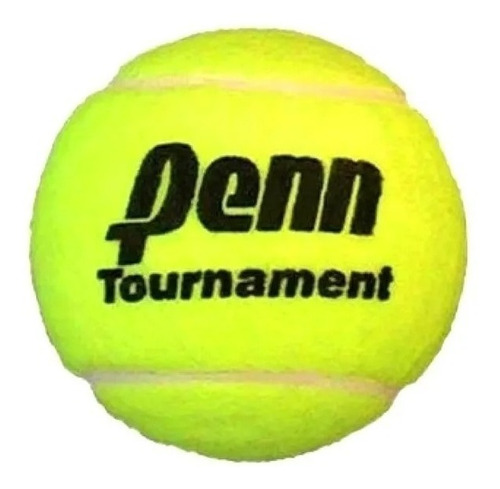 Pelota De Tenis Penn X3 Suelta Padel Polvo Cemento All Court