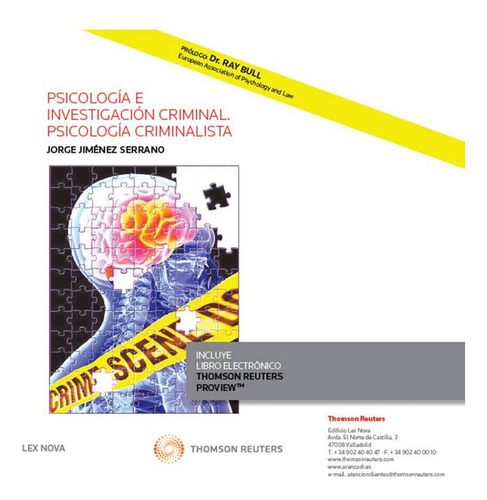 Psicologia E Investigacion Criminal. Psicologia Criminalista
