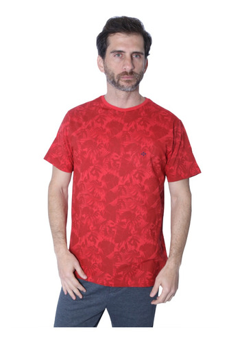 Camiseta Mister Fish Full Print Folhas