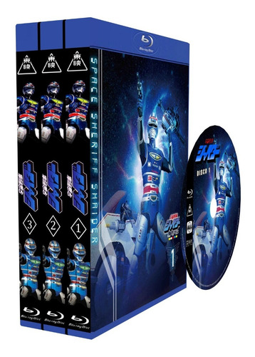 Blu-ray O Policial Do Espaço Shaider - Space Sheriff Shaider