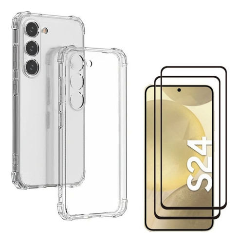 Carcasas Transparente Ref Para Samsung Galaxy S24 + Lamina V