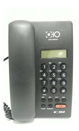 Teléfono Alámbrico Fijo Pantalla Lcd Altavoz Manos Libres