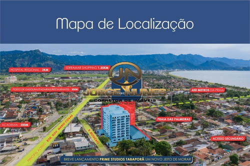 Imagem 6 de 15 de Lançamento Apartamento E Studios A Apenas 450m Da Praia! - 1077