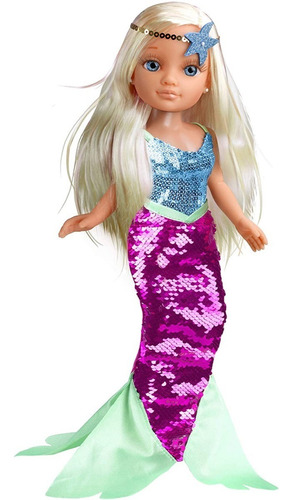 Muñeca Nancy Un Dia De Sirena Sumergible Con Accesorios