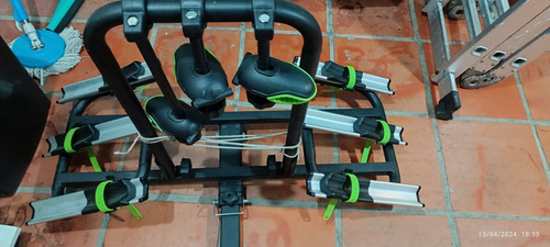 Soporte Para 3 Bicicletas Auto Rack Carrier Plegable 45 Kg 