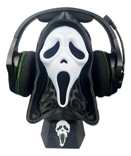 Suporte Apoio Headset Headphone Ghostface Panico Scream | Frete grátis