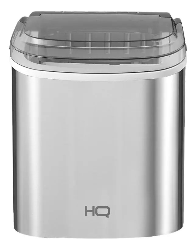 Máquina De Gelo Hq 12kg Turbo Ice Premium Inox Hq-mg12kgdp I 127v Inox