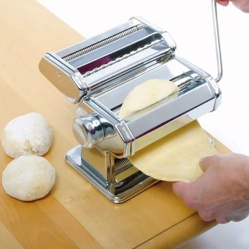 Maquina Hacer Pasta Manual Rollera Spaguetti Ajusta Espesor