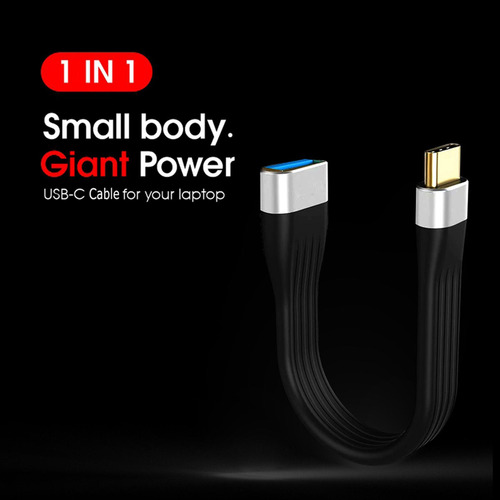 . Adaptador De Carregamento Rápido Usb Tipo C Macho Para