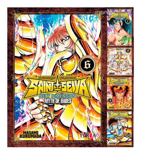 Imagen 3 de 6 de Manga Saint Seiya Next Dimension 10 Tomos Completa Masami Sk