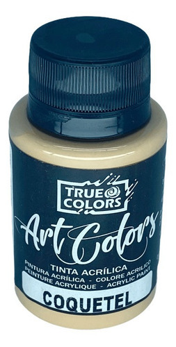 Tinta Acrilica Artcolors Artesanato True Colors 60ml - Cores Cor Coquetel