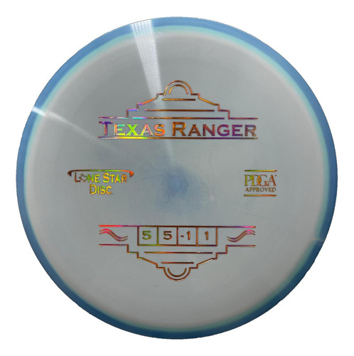 Disco De Estrella Solitaria Alpha Texas Ranger | Golf De De