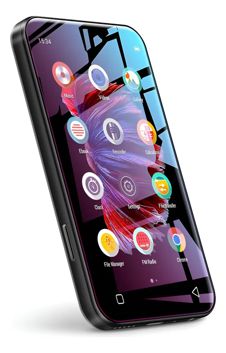 Reproductor MP4 innioasis Q5 de 72GB con Bluetooth, Wi-Fi y Pantalla Táctil HD de 4 Pulgadas