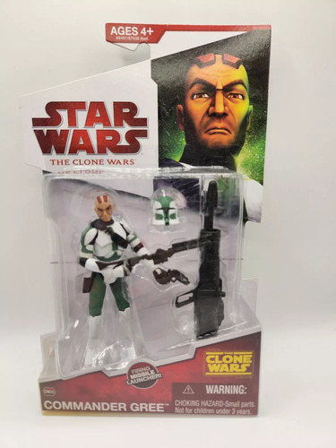Commander Gree The Clone Wars Cw # 09 3.75 Star Wars (Usado)