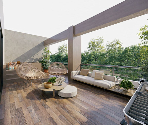 Apartamento En Construcción En Venta En Don Honorio