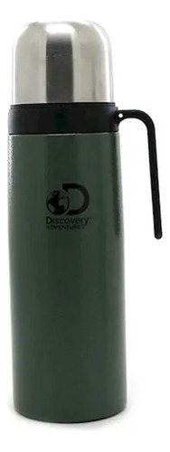 Termo Mate Acero Inoxidable Térmico Discovery 1 Litro Verde