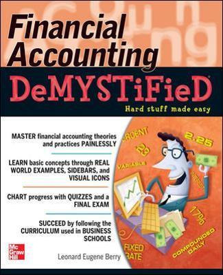 Libro Financial Accounting Demystified - Leonard Eugene B...