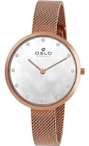 Relógio Feminino Oslo Rose Ompssa900001 P1px
