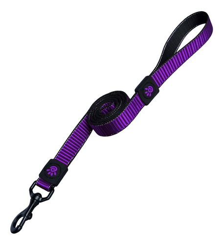 Correea De Perro Doco Martini 4ft Talla L Morado 2.5 X 120cm