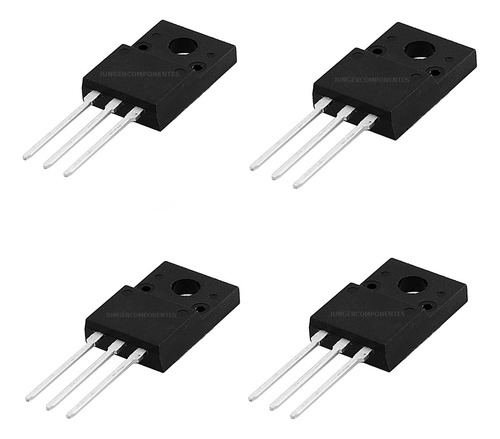 7n65 To-220f Compatível Com Jcs7hn65f Jcs7hn60f Kit 4x Pçs