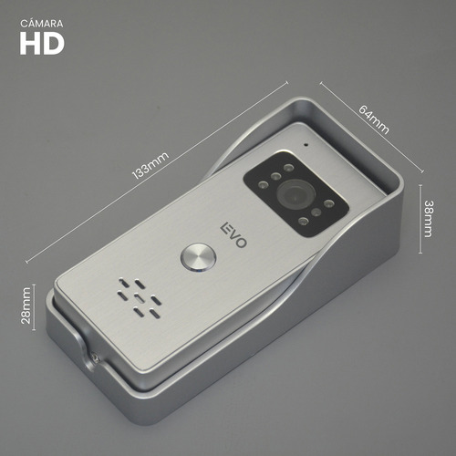 Timbre Video Portero Citofono Monitor Wifi Levo
