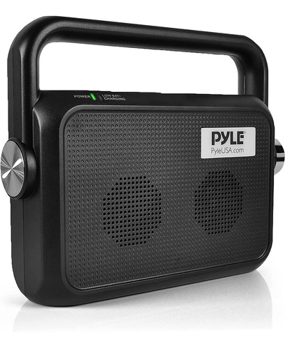 Parlante Portátil Color Negro Marca Pyle-home Pwma63