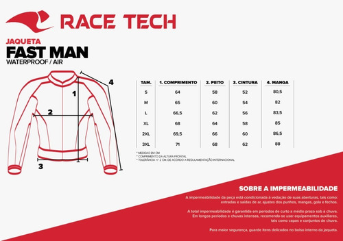 Jaqueta Race Tech Fast Winter