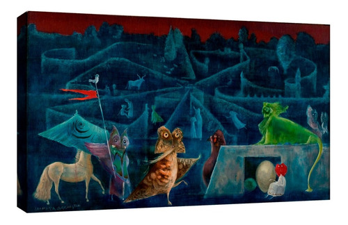 Cuadro Ulu`s Pants Leonora Carrington Canvas Con Bastidor