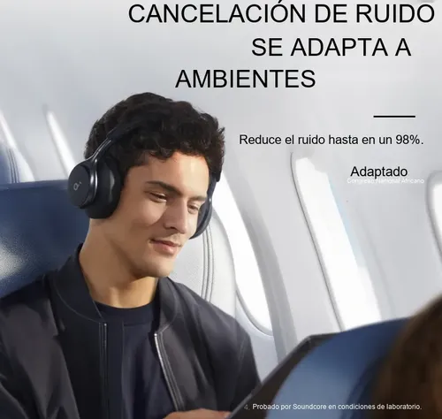 Auriculares Supraaurales Bluetooth Soundcore Space One Anc