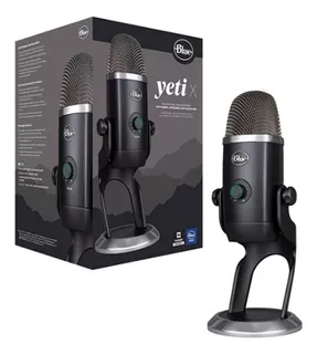 Microfono Blue Yeti X Usb Streaming Black (988-000507)
