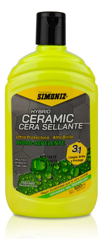 Cera Simoniz Sellante Hybrid Ceramic 500ml - Sim-207152