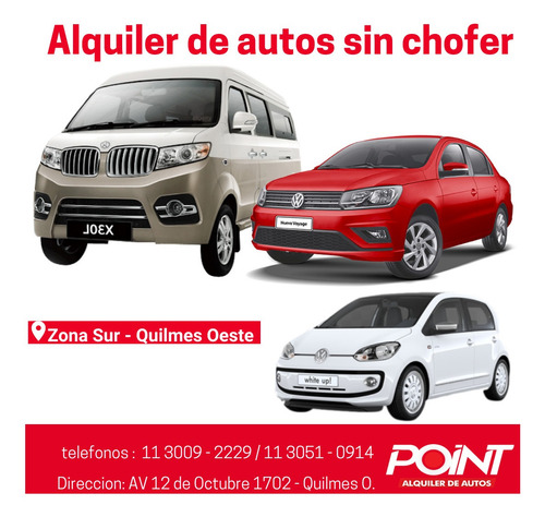 Imagen 4 de 10 de Alquiler De Autos Sin Chofer Zona Sur Quilmes