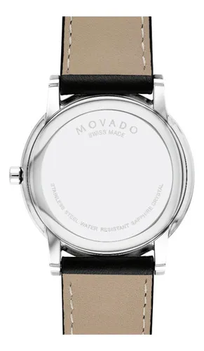 Reloj Movado Hombre Cuero 0607269 Museum