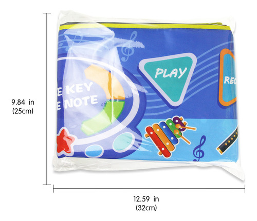Manta Musical Multifuncional Para Niños Piano Crawl