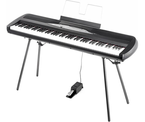 Piano Digital 88 Tecl Korg Sp-280 Pedal Soporte 0km Permuta