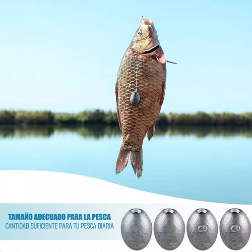 Plomos Para Pesca 40 Gr Plomos Peso Anzuelo Señuelo Plomo 4 Plomadas Acero Inoxidable 40g Plomo Hilo Interno Para Señuelos Plomos 3,5x1 Cm 40 Gramos Hilo Interno Para Anzuelos Hauki