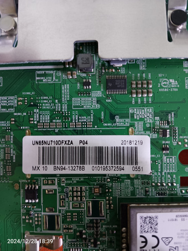 Tarjeta Main Para Tv Samsung Un65nu7100fxza-100%oprativa (Usado)
