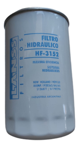 Filtro Hidráulico Lanss Hf3152 P559128 Bt470 W1150/2