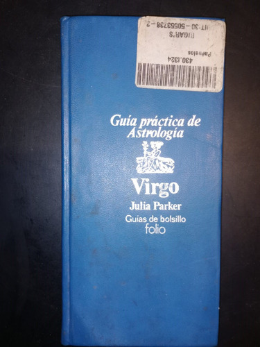 Libro Virgo Julia Parker Guía De Astrología Tapa Dura